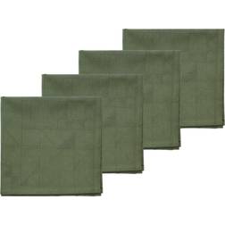 Södahl Star Damask Tissue Stofserviet Grøn (45x45cm)