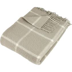 Arctic Wool Plaid Thor Tæppe Beige (200x130cm)