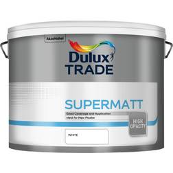 Dulux Trade Supermatt Wall Paint White 10L