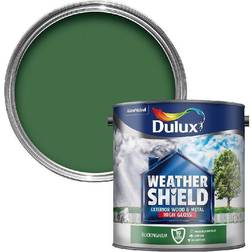 Dulux Weathershield Buckingham Green Gloss Paint Wall Paint Green 2.5L