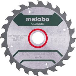 Metabo 628676000 Rundsavblad 190 x 30 x 1.4 mm Antal tænder (per tomme) 24 1 stk