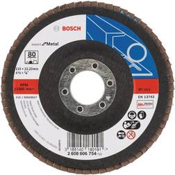 Bosch sliberondel 115 k80 1stk