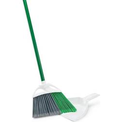 Libman Precision Angle Broom with Dust Pan 4 Sets/Carton 206