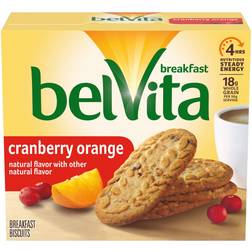 Belvita Cranberry Orange Breakfast Biscuits, 5 Biscuits