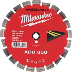 Milwaukee Speedcross Add Diamantskive til asfalt 350 mm