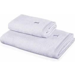 Move Superwuschel guest towel Badezimmerhandtuch Silber