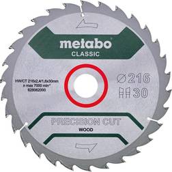 Metabo 628062000 Sågklinga 216x30 mm, 30T