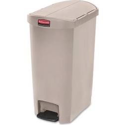 Rubbermaid Slim Jim 50L/13g Step Resin Step-on Beige