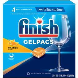 Finish Detergent Gelpacs, Orange Scent, 32/box RAC81053