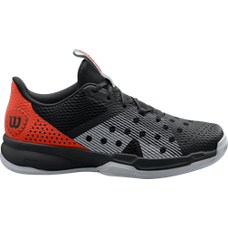 Wilson Hurakn Team Chaussures Padel Hommes - Black/Grey/Red