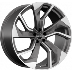 GMP Rebel Matt Anthracite Diamond 10.0Jx23 5x112 ET18