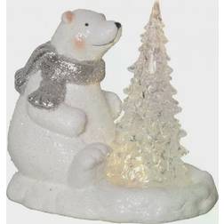 Star Trading Sitting Polar Bear Juldekoration