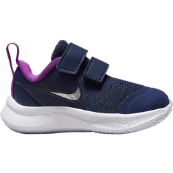 Nike Star Runner 3 TDV - Midnight Navy/Vivid Purple/Metallic Silver