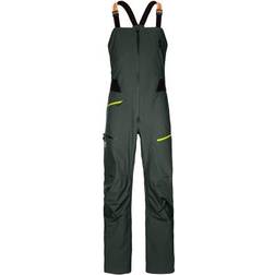 Ortovox 3L Deep Shell Bib Pants M - Green Pine