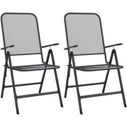 vidaXL 317340 2-pack Trädgårdsmatstol