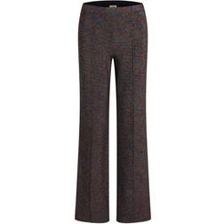 Mads Nørgaard Glitter Stretch Pirla Pants - Metallic Multi