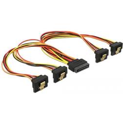 DeLock strøm-splitter - SATA strøm 0.6m