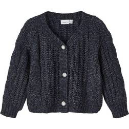 Name It Dark Sapphire Opaula Knit Cardigan