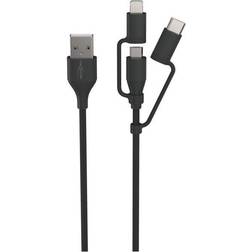 Ansmann 1700-0136 Cable USB 3-in-1 120cm