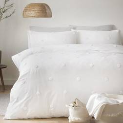 Appletree Dot Garden Duvet Cover White