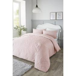 Serene Luana Pinsonic Stitch Duvet Cover Pink