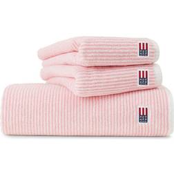 Lexington Original Striped Badlakan Rosa, Vit (50x30cm)