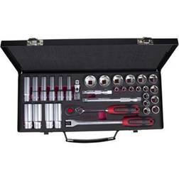 Tecos 3/8" toppe T-1039M Superlock Hylsnyckel