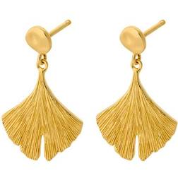 Pernille Corydon Biloba Earrings - Gold