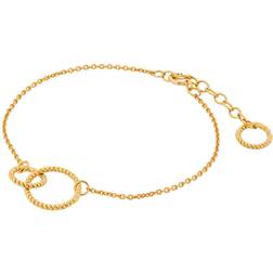 Pernille Corydon Double Twisted Bracelet - Gold