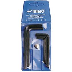 Irimo stiftnøglesæt 9 dele 1/8-1/2" Unbrakonøgle