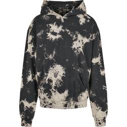 Urban Classics Bleached Hoody - Schwarz