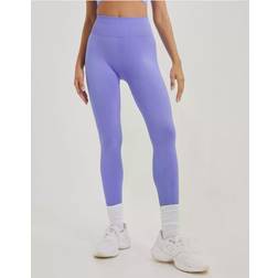 ICANIWILL Ribbed Define Seamless Tights-Dk Lavender-XL