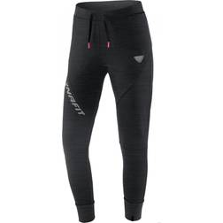 Dynafit Pantalón largo 24/7 Track Negro Logo Gris Mujer - Black