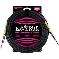 Ernie Ball 20' Straight Instrument Cable 6m