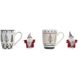 Dkd Home Decor - Mug 36cl 2pcs