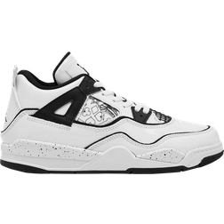 Nike Air Jordan 4 Retro DIY PS - White/Black/Volt