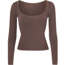 SKIMS New Vintage Scoop Long Sleeve T-shirt