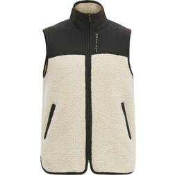 Röhnisch Phoebe Pile Vest - Vanilla Ice