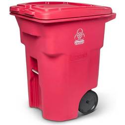 Toter 96 Gal. Red Hazardous Waste Trash Can