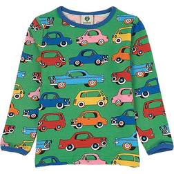 Småfolk Printed T-shirt - Green