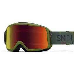 Smith Daredevil - Olive Plant Camo/Red Sol-X