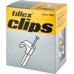 Tillex Plugs clips 14-18/40mm-100 grå (100 stk)