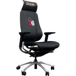 Dreamseat Black Philadelphia 76ers Logo PhantomX Gaming Chair