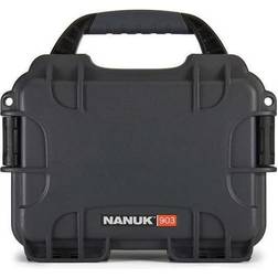 Nanuk 903-1007 Hard Plastic Waterproof Case with cubed foam insert