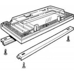 Fibox Hængsellåg L04 78x94x25 Transparent