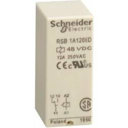 Schneider Electric Stikbensrelæ 1C/O 12A 48VDC