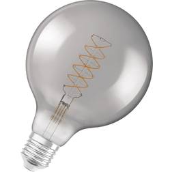 Osram Vintage 1906 LED E27 Globe Filament Smokey 125mm 7.8W 360lm 818 Extra Warm White Dimmable