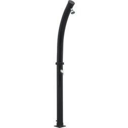 vidaXL Douche Solaire Noir 214 cm 20 L