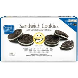 Easis Sandwich Cookies, kaloriereduceret, 168