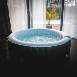 Sunspa Jacuzzi Inflable Spa Hinchable Redondo 4 Plazas